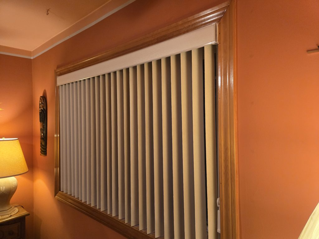 vertical blinds