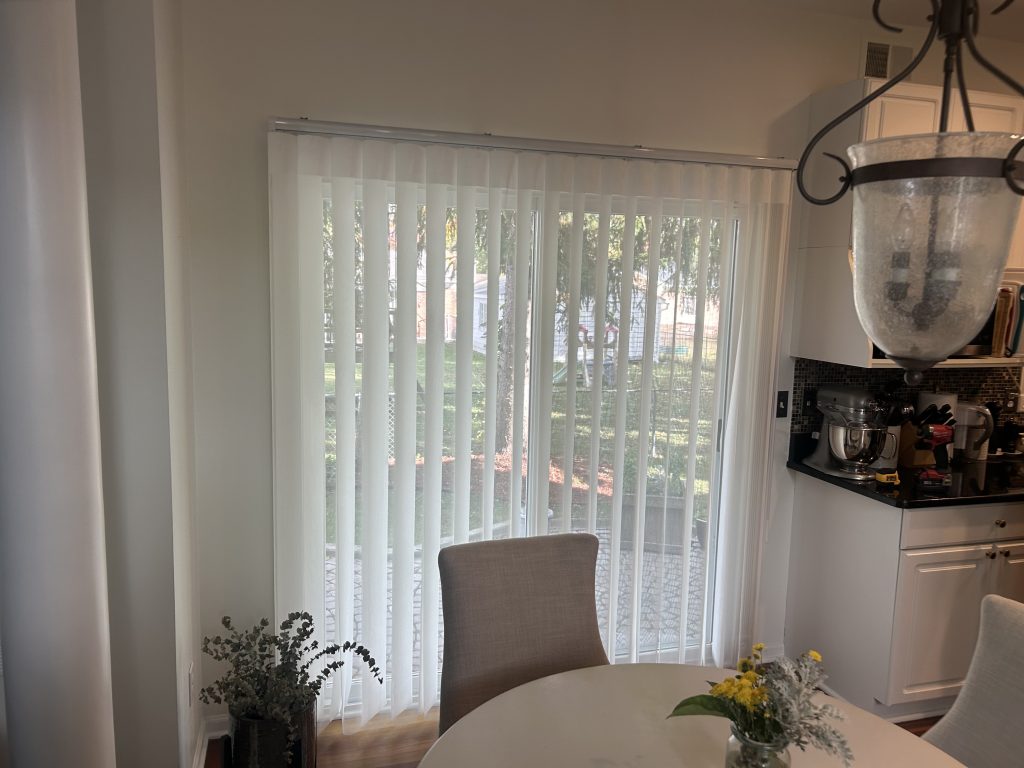 vertical drape